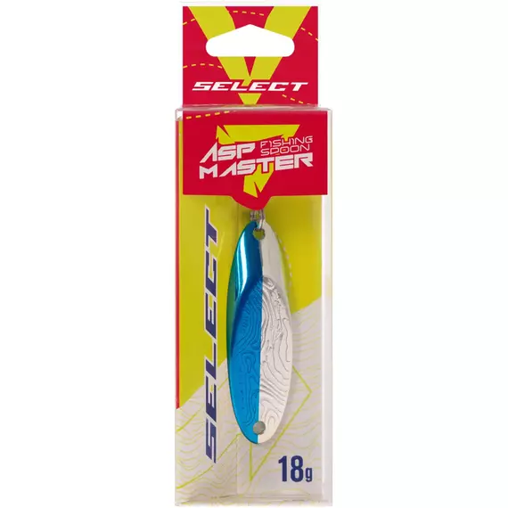 Блешня-кастмастер Select AspMaster 18.0g 55mm, колір: GSMB, Розмір/Вага: 18g/55mm, Колір блешні: GSMB, фото , изображение 2